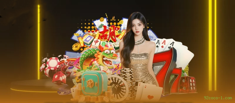 Imagem promocional de todos os jogos da 92coco-1.com